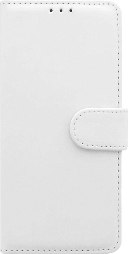 Étui pour téléphone Alcatel 1B (2020) Wallet Bookcase Wit avec porte-cartes