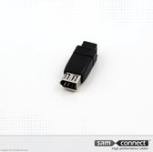 FireWire 6- naar 9-pins adapter, f/m | Signaalkabel | sam connect kabel