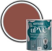 Rust-Oleum Rood Verf voor PVC - Baksteenrood 750ml