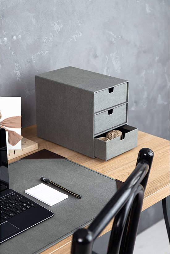 Bigso Box of Sweden Bureau-organizer, goud/wit, standaard