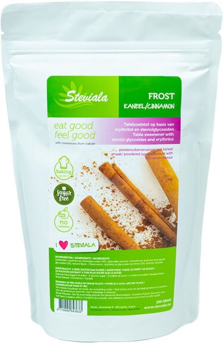 Steviala Frost Kaneel 250 Gram Stazak