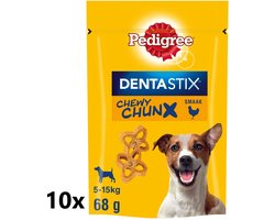 Pedigree Dentastix - Chewy Chunx - Mini - Hondensnacks - Kip - 10x68 g