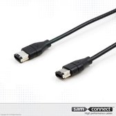 FireWire 6-pins kabel, 1m, m/m | Signaalkabel | sam connect kabel