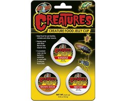Zoo Med Creatures Food - Insectenvoer - Jelly Cup - Brown Sugar/Banana/Nectar