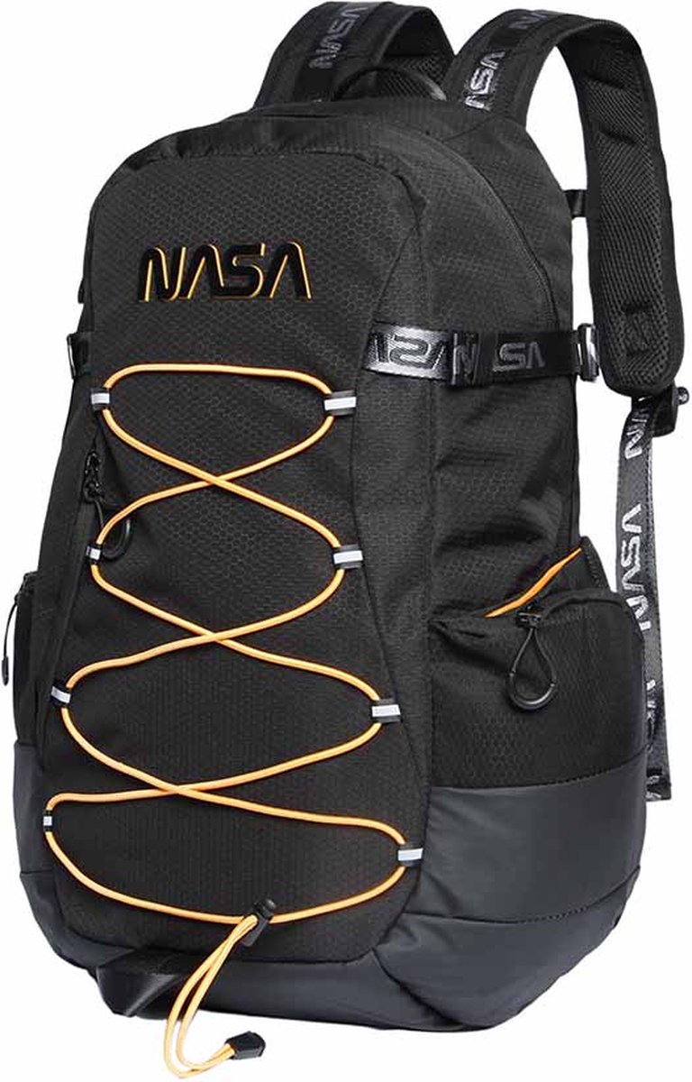NASA BLACK PRO BACKPACK NASA NEON