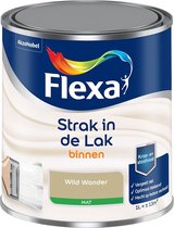 Flexa Strak in de Lak - Binnenlak - Mat - Kleur van het Jaar 2023 - Wild Wonder - 1 liter
