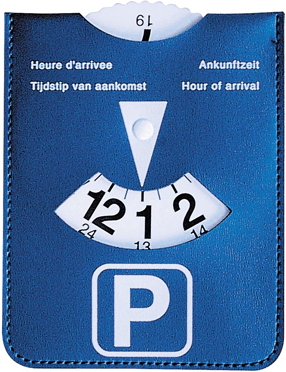 Parkeerschijf blauw | 25 stuks