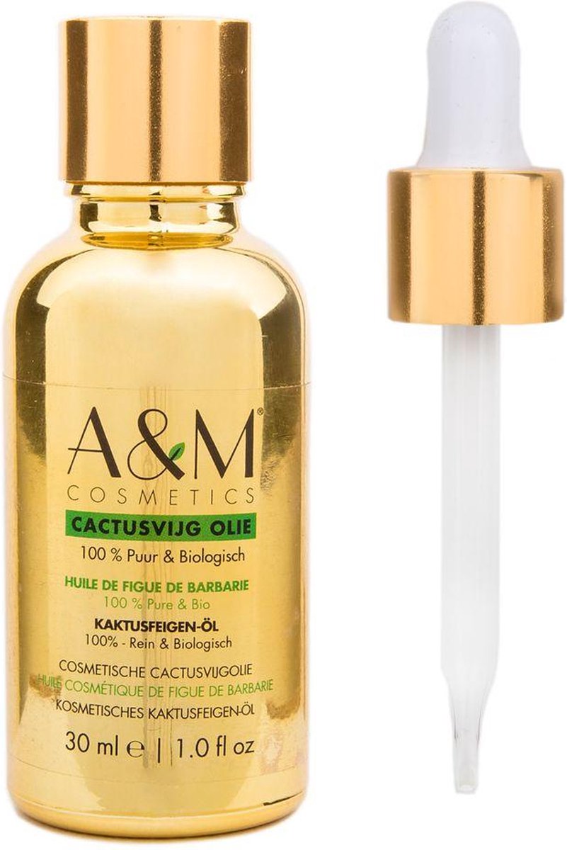 Aza Natural - A+ Premium Cactusvijg olie - 100% puur (Biologisch & koudgeperst) - 30ml