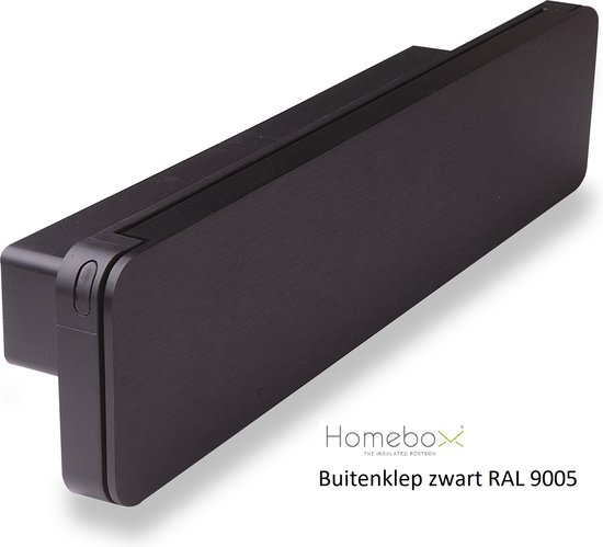 Homebox brievenbus – Tochtvrije brievenbussen – Buitenklep aluminium –  Binnenklep... | bol.com