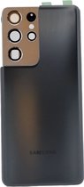 Voor Samsung Galaxy S21 Ultra (SM-G998B) achterkant - donkergrijs