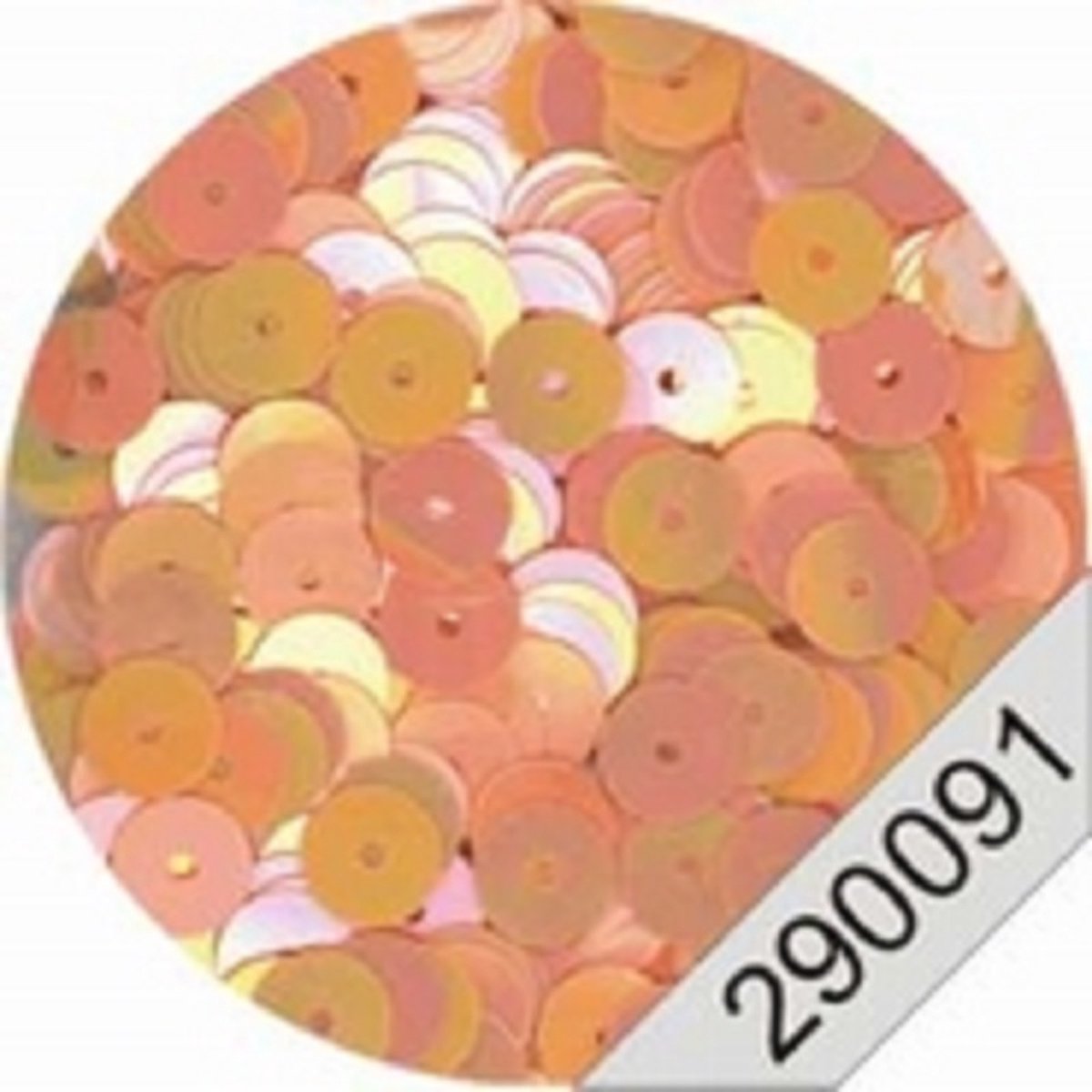 Pailletten Apricot