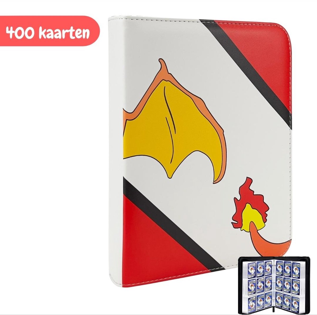 Chemise collection Clevir® - Convient pour 900 cartes Pokémon - Classeur 9  pochettes 