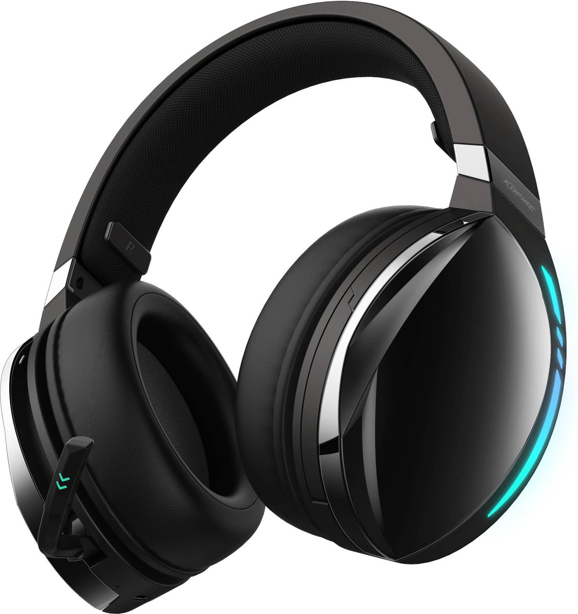woegel UG-06 draadloze gaming headset – in en uitschuifbare micro – noise cancelling – compatibel met elk apparaat – PS4,PS5