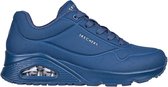 Skechers Uno Dames Sneakers - Blauw - Maat 38