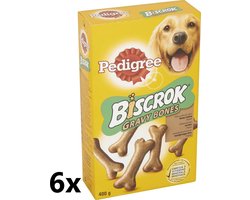 Pedigree - Gravy Bones - Hondensnacks - Saus - 6x400g