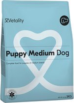 Vetality Puppy Brokken - 3 kg Puppy Voer - Voor Puppy's van Middelgrote Rassen - Voor Pups Tot 12 Maanden