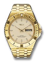 NEEV - Colmann | Goud Horloge | Horloges voor Mannen | Stainless Steel Sieraden | Ø42 mm | Quartz | Polshorloges heren |