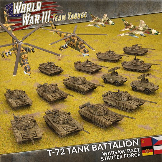 Afbeelding van het spel Warsaw Pact Starter Force: T-72 Tank Battalion