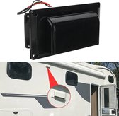 Hcalory Ventilator voor caravan, trailer, camper, boot - Zwart