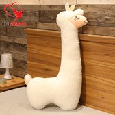Levensgrote alpaca knuffel | 75CM | Pluche alpaca | Cadeau | Alpaca speelgoed | Zacht knuffelbeest | Luxe uitvoering