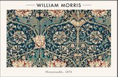 Walljar - William Morris - Honeysuckle - Muurdecoratie - Poster met lijst
