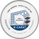Carat diamantzaagblad Standard CSMS voor faïence - 125x22,2mm