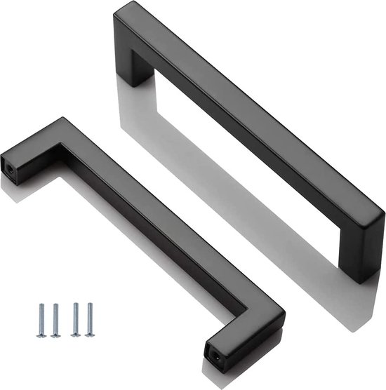 CR-MOESANCO® Set met 2 handgrepen 8 schroeven voor caravans of aanhangers of handgreep voor badkamer of douche