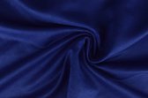 10 meter suedine - Kobaltblauw - 100% polyester