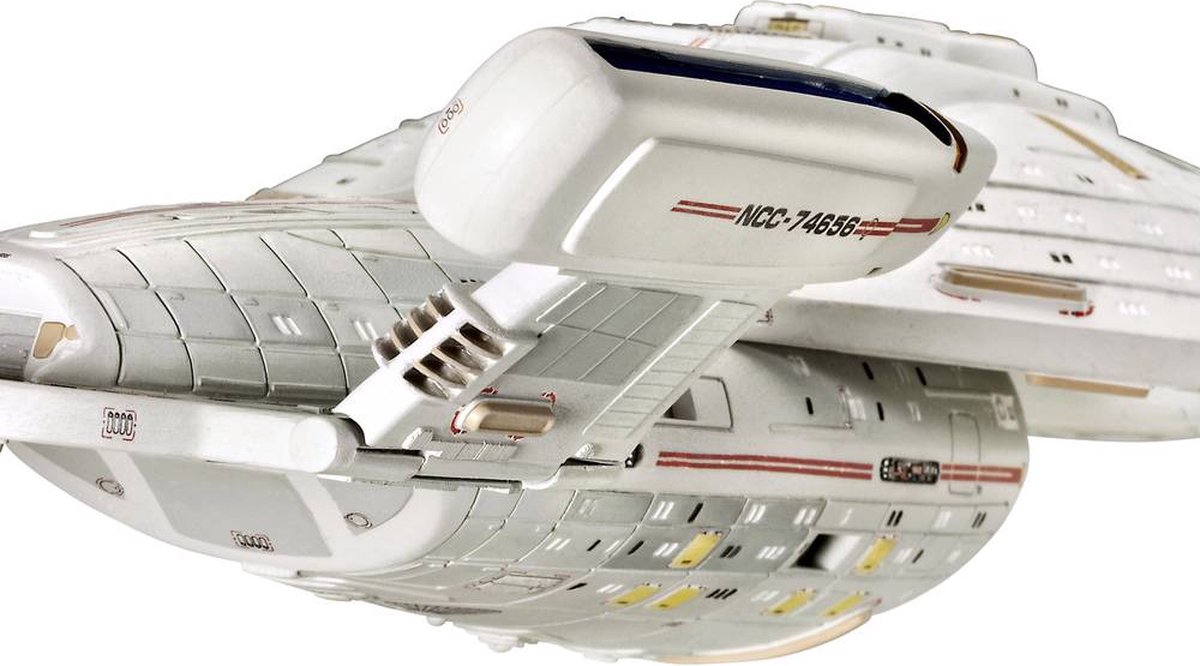 Revell Modelbouwpakket Ruimtevaart - 04992 U.S.S. Voyager - Star Trek Plastic - 1:670 - Modelbouw — afbeelding 11