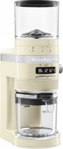 Kitchenaid Artisan Koffiemolen - Koffiebonen machine met 70 nauwkeurige maalinstellingen van cafetière tot espresso - Crème kleur