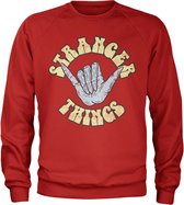 Stranger Things Sweater/trui -XL- Dude Rood