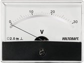 VOLTCRAFT AM-86X65/30V/DC Inbouwmeter AM-86X65/30 V/DC Draaispoel