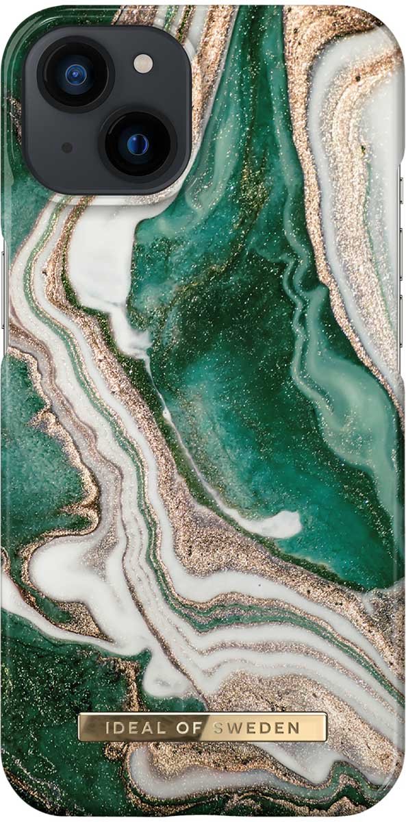 Coque IDeal Of Sweden IPhone 14 Pro Max – Sparkle Greige Marble (doré, Brillant)