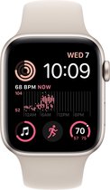 Apple Watch SE 2022 4G - 40 mm - Sterrenlicht Aluminium