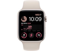 Apple Watch SE 2022 4G - 40 mm - Sterrenlicht Aluminium