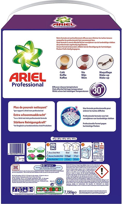 Ariel - Proffesional - Waspoeder Color - 7.15kg - 110 Wasbeurten