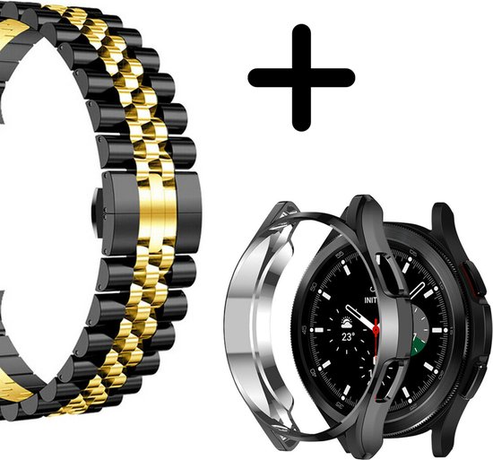 Strapit Galaxy Watch 4 Classic Bandje 46 mm Stalen bandje Galaxy Watch 4 Classic... bol