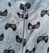 Outfitter jongens onesie fleece | MAAT 176 | Controller | petrol