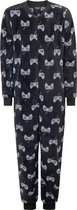 Outfitter jongens onesie fleece | MAAT 176 | Controller | zwart Outfitter jongens onesie fleece | MAAT 176 | Controller | zwart
