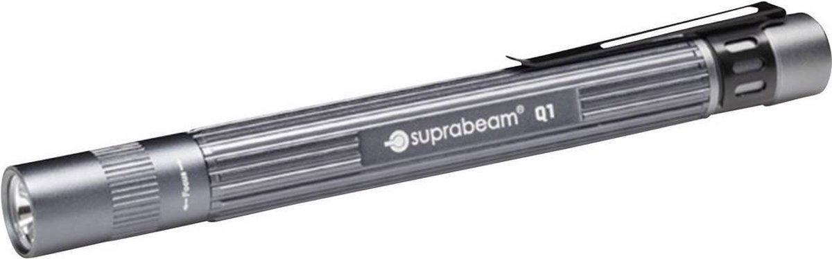 Suprabeam Q1 SUPRABEAM Q1 Penlight werkt op batterijen LED 14.2 cm Grijs
