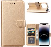 iPhone 14 Pro Max case bookcase cover - Arara book case cover pour iPhone 14 Pro Max - Or