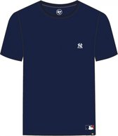 '47 Brand MLB Base Runner New York Yankees LC Echo T-Shirt - Navy - Medium