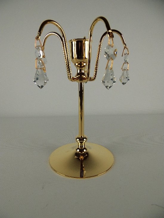 chandelier sur pied - 15 cm de haut - 10 cristaux | bol