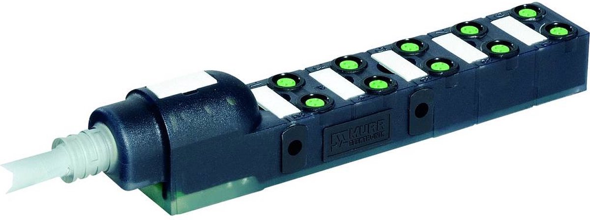 Murr Elektronik 8000-80010-3850500 Actieve sensor/actorbox M8-verdeler met kunststof schroefdraad 1 stuk(s)