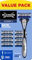 Wilkinson - Sword - Hydro 3 - Scheermes - Met 9 Mesjes