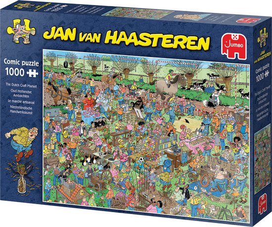 een keer schuur gijzelaar Jan van Haasteren Oud Hollandse Ambachten puzzel - 1000 stukjes | bol.com
