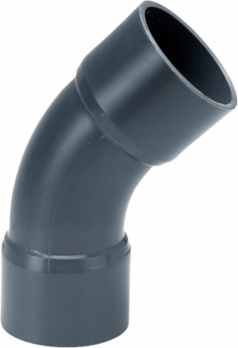 Bocht 45° lijm 75mm