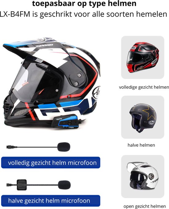 PiProducts Motorheadset Motor Communicatie motor