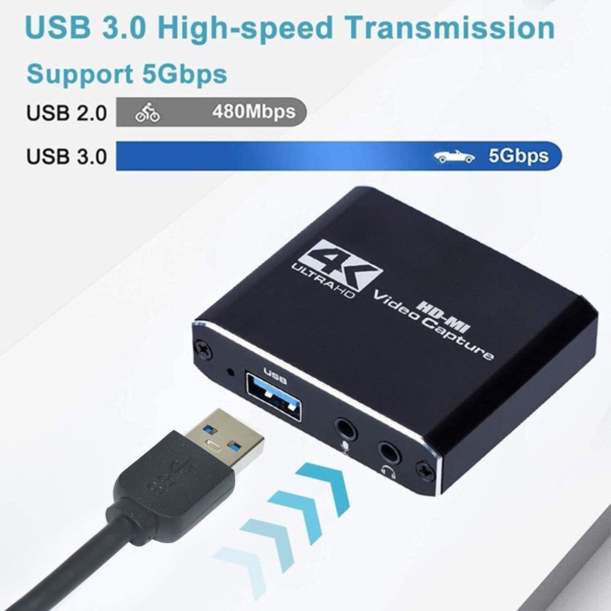 WiseGoods Luxe HDMI Capture Card - USB, compact thumbnail 4