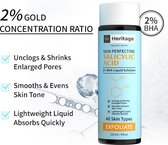 Heritage Daily exfoliant 2% BHA salicyl acid - Tegen ontstekingen - Verwijder dode cellen - Verklein grove poriën - Grove huidstructuur egaliseren - Stralende huid